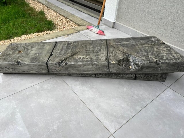 Dekoratif fiberglas taş görünümlü raf