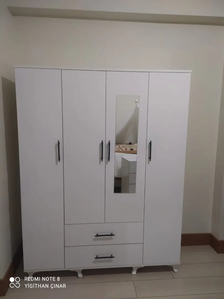 İmalattan ekonomik 4 kapaklı dolap paketli gel al 4000 tl - 3