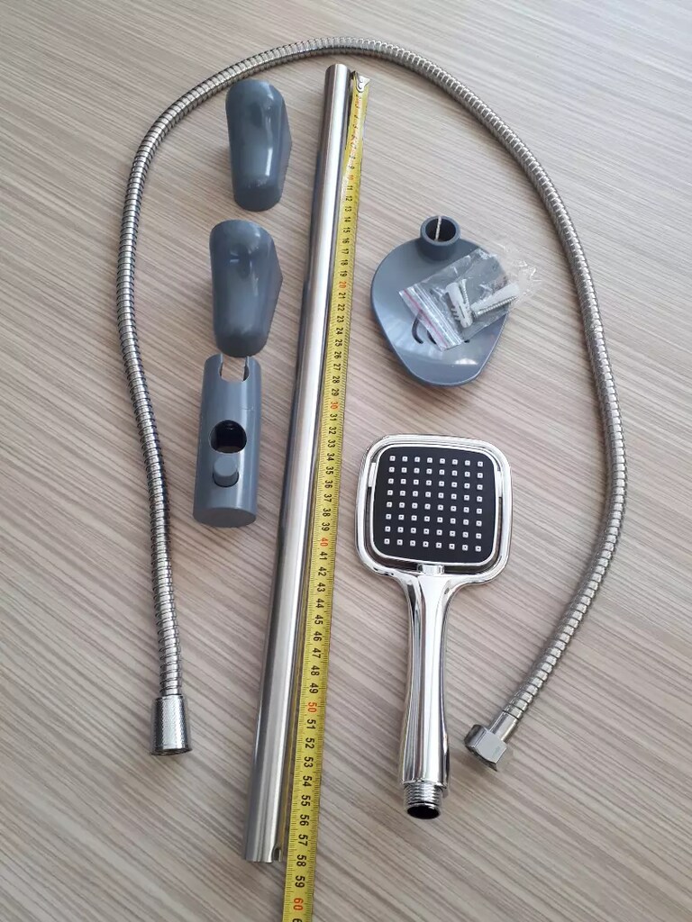 İrmak Kare Sürgülü Duş Seti - 6