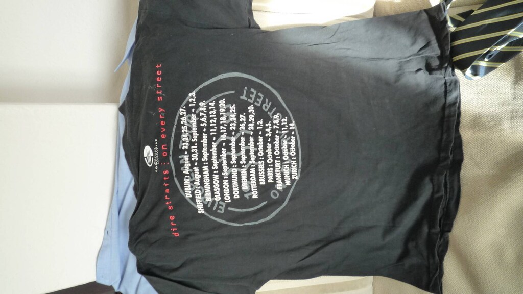 Orijinal Dire Straits Konser T-Shirt Tişört - 7