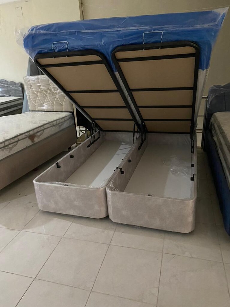 Çift kişilik baza başlık yatak - 2