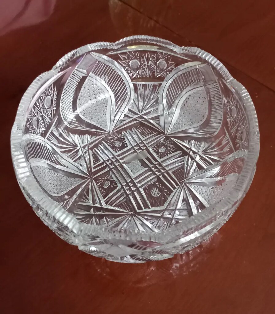 Vintage Kristal Çanak - 3