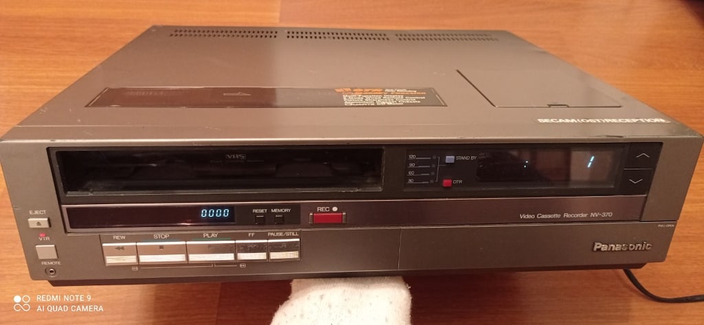 Panasonic VHS video