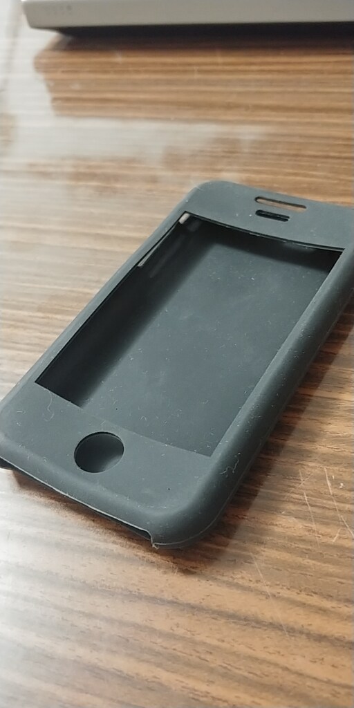 Orjinal ilk versiyon IPHONE 1 için silikon kılıf - 2