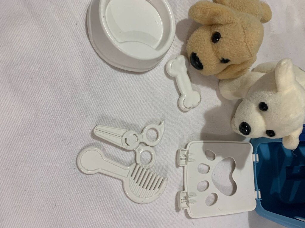 iki köpekli taşıma ve bakım seti - 2