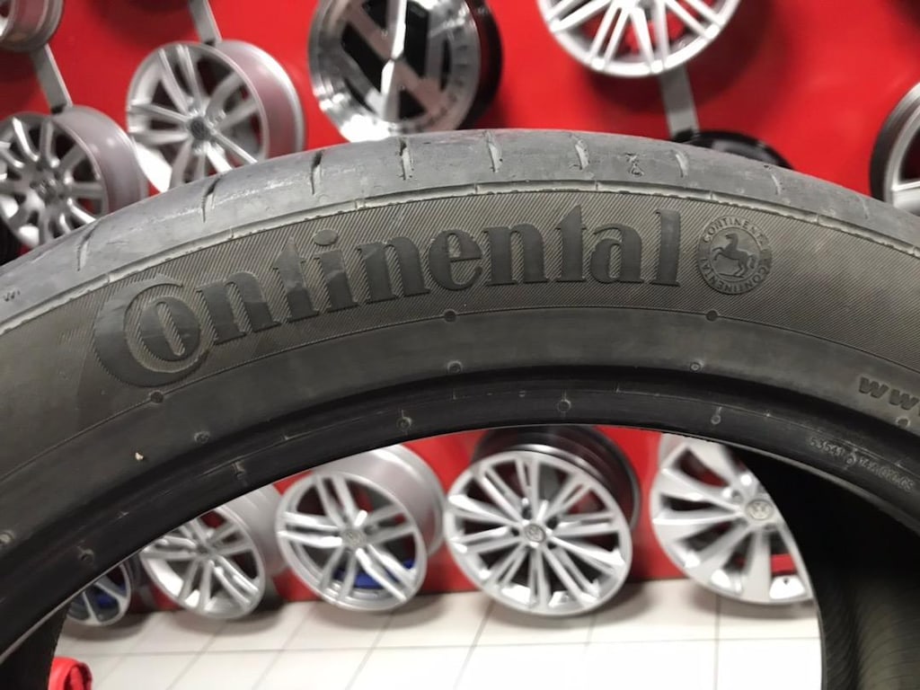 255/40/19 çıkma lastik Continental marka yazlık temiz düzgündür 2adet - 6