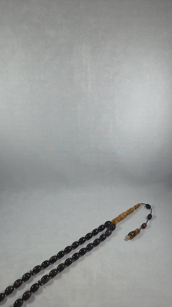 KOÇ BOYNUZU İMAME VE HİTAME KALEM İŞŞİLİKLİ MUSTAFA HALİT USTA İŞİ - 2