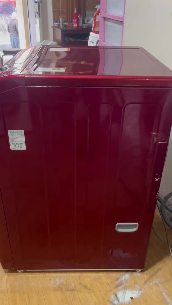 Kırmızı Çamaşır Makinesi 12 kg kurutemizlemeli - 2