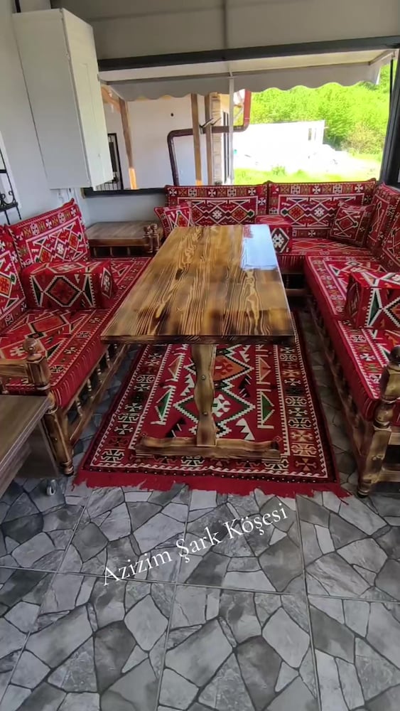 şark köşesi sedir minder yastık kilim - 2
