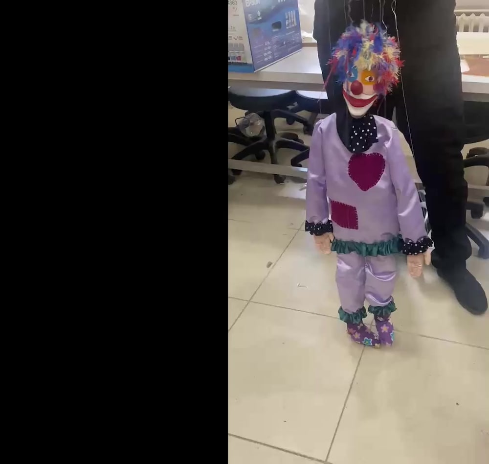 Palyaço El Yapımı İpli Kukla (Marionette) – 95 cm - 2