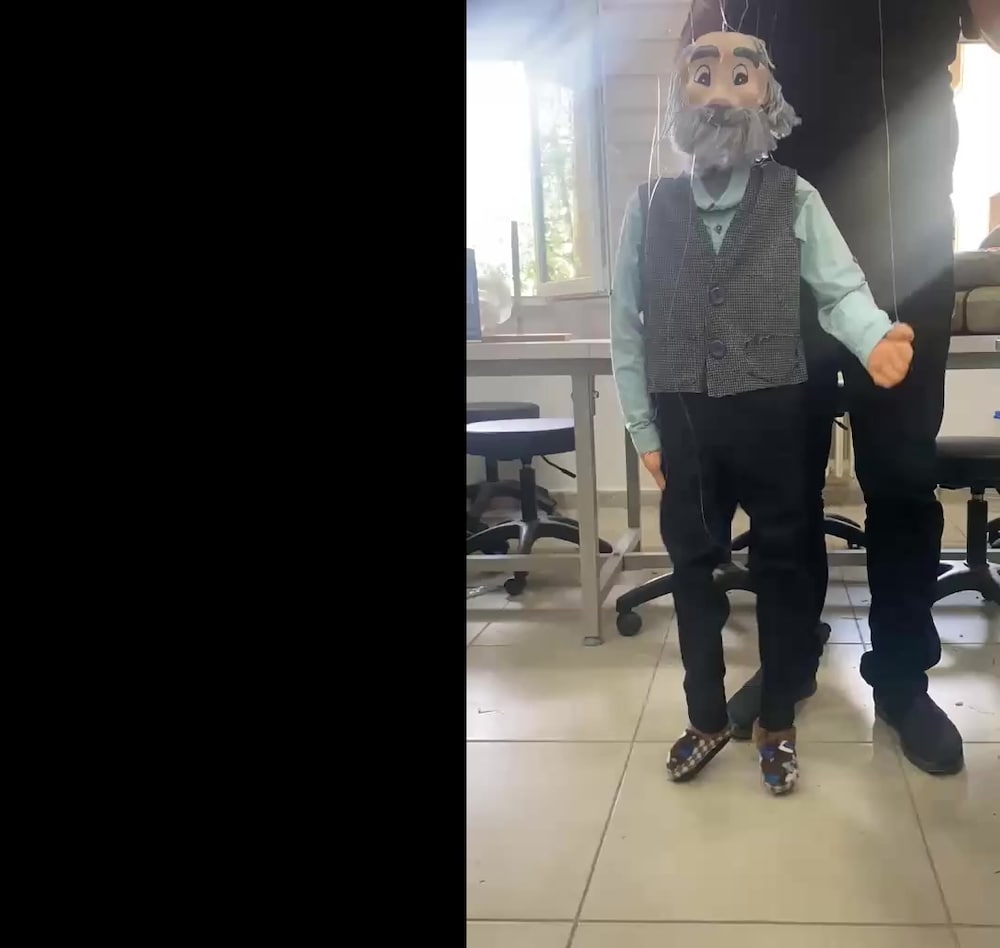 Masalcı Dede El Yapımı İpli Kukla (Marionette) – 121 cm - 2