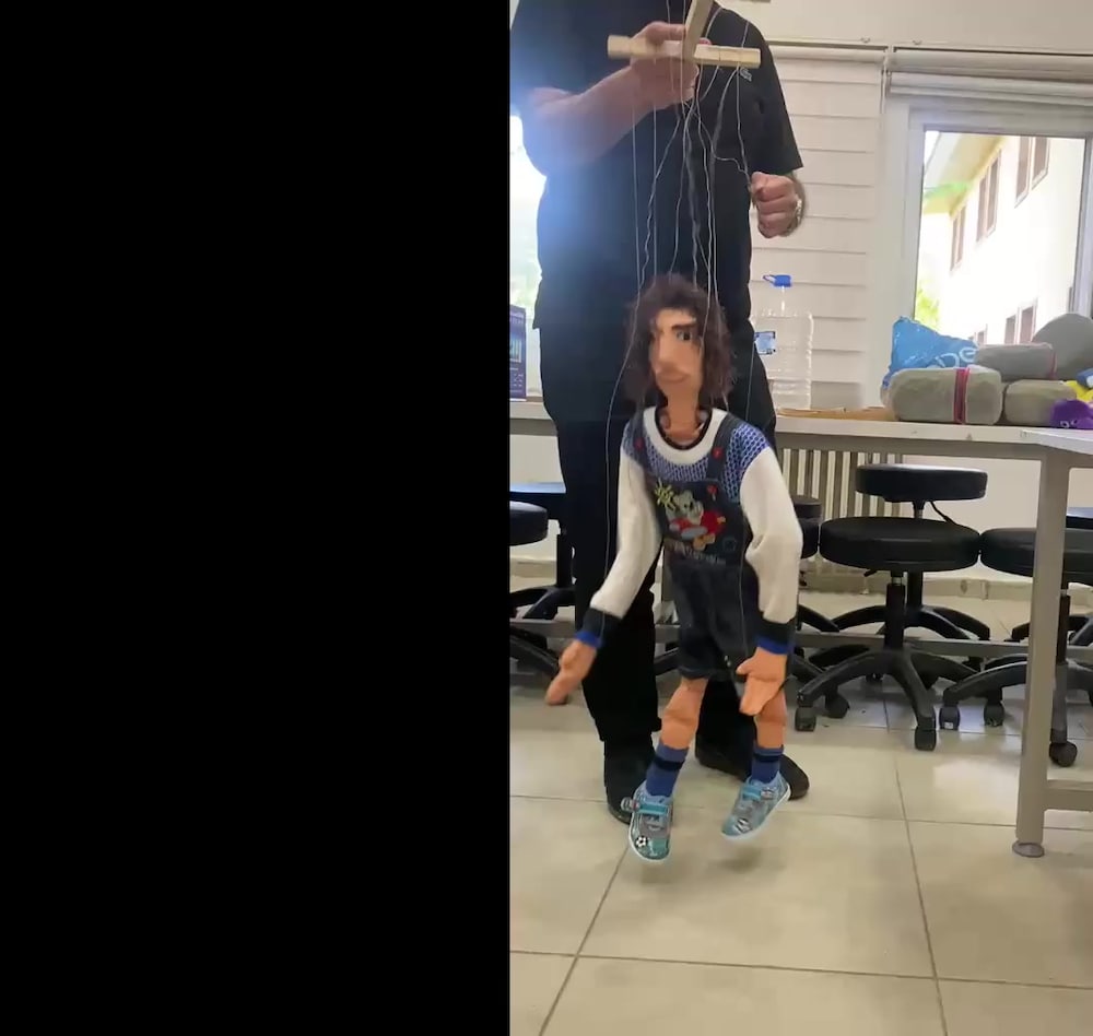 Pıtırcık El Yapımı İpli Kukla (Marionette) – 104 cm - 2