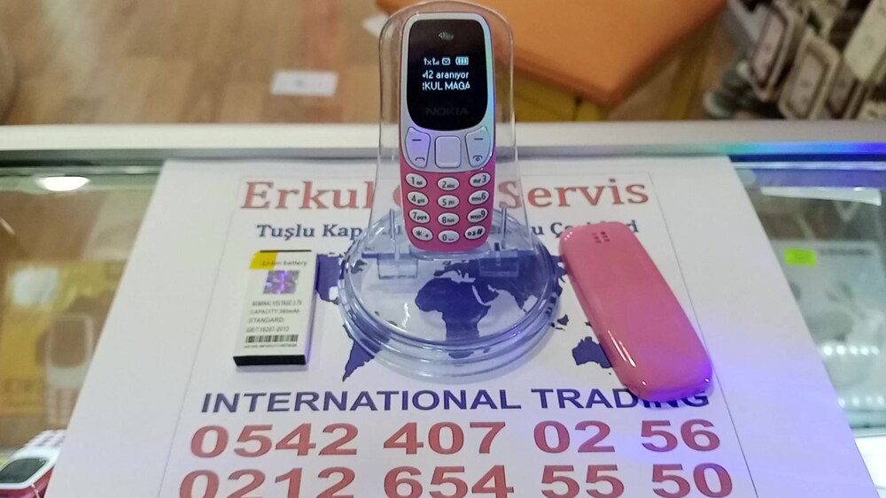 3310 MİNİ PARMAK TELEFON SES DEĞİŞTİRME ÖZELLİKLİ SIFIR - 2