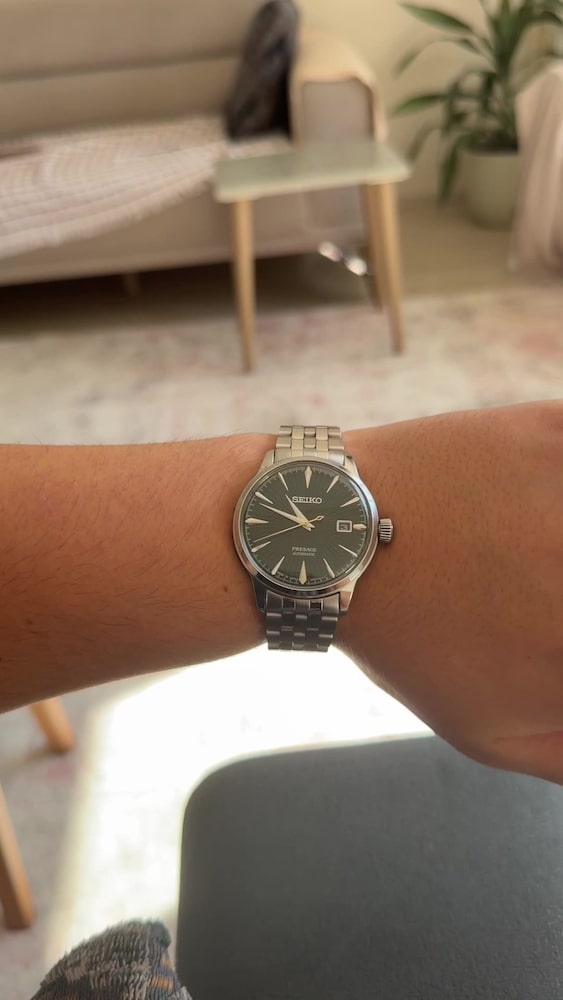 seiko presage otomotik saat - 2