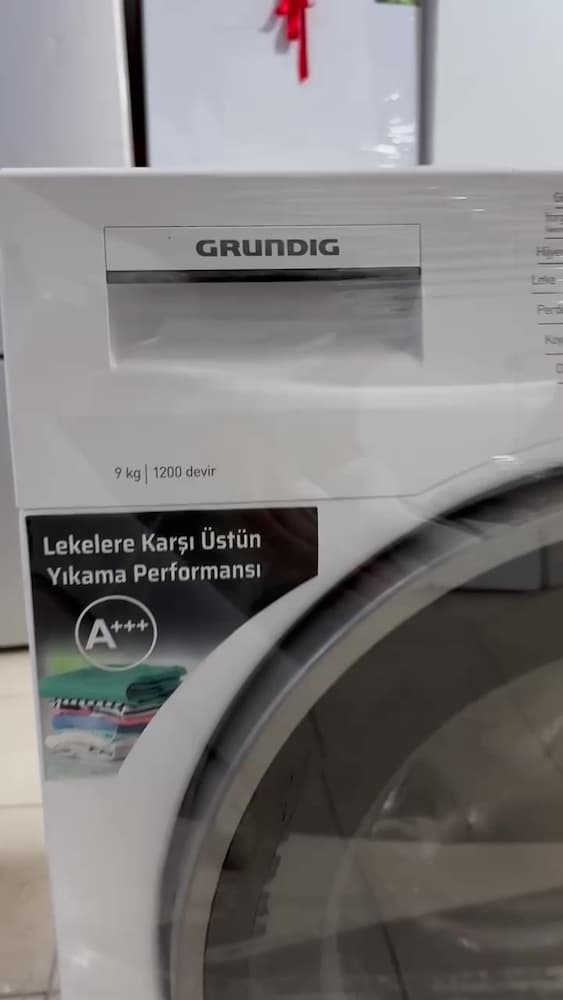 GRUNDIG 9 KG ÇAMAŞIR MAKİNESİ | 1200 DEVİR | HOMEWHIZ AKILLI BAĞLANTI - 2
