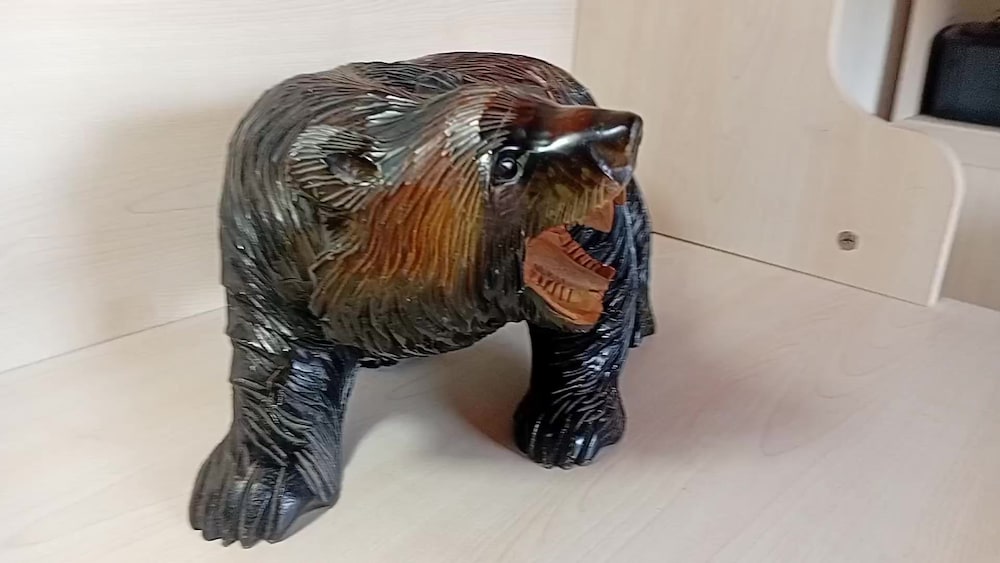 Kibori Kuma (ahşap oyma ayı) - 2