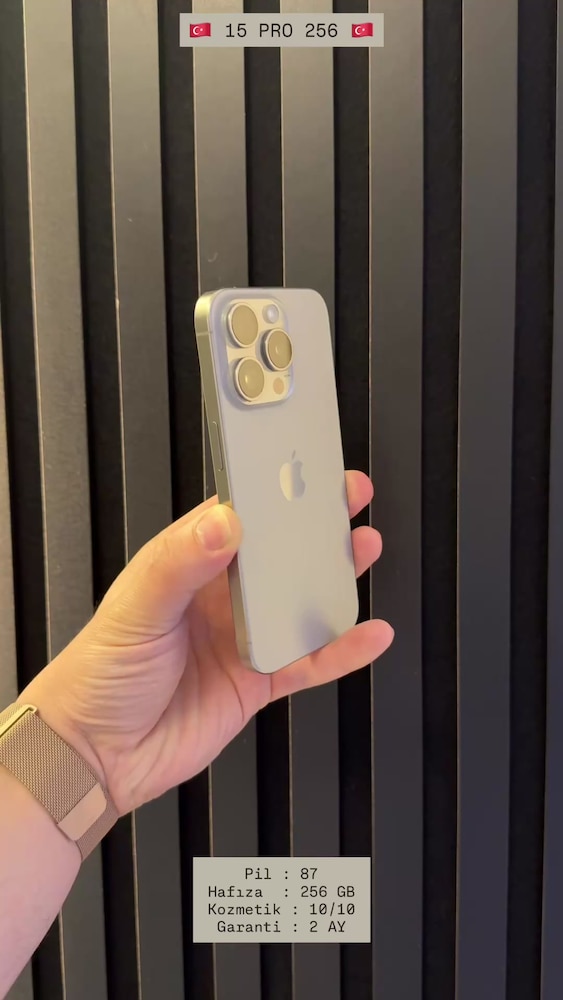 İPHONE 15 PRO | 256 GB ~ HATASIZ - 2