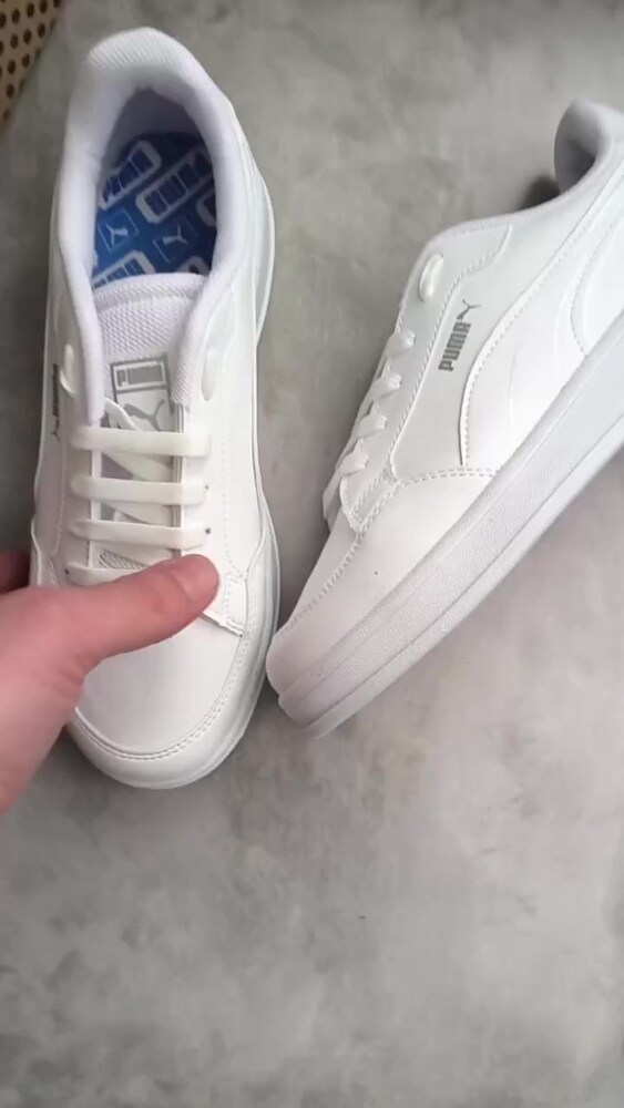 ‼‼‼PUMA SHUFFLE BEYAZ KADIN - 2