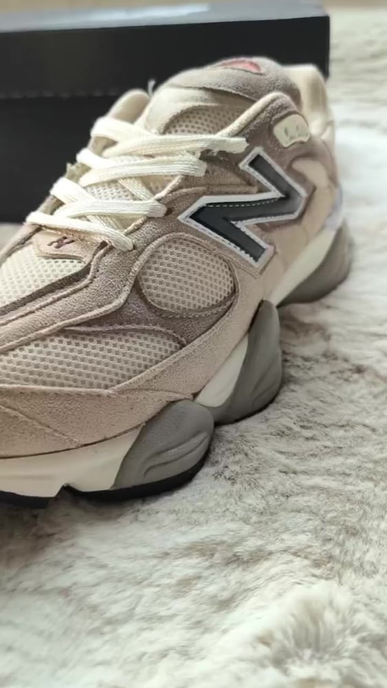 ‼‼NEW BALANCE 9060 YENİ RENK KREM KAHVE - 2