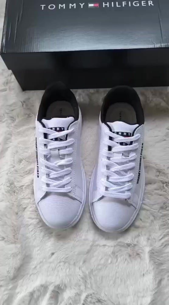 ‼‼EN ÇOK SATILAN‼TOMMY HILFIGER TH COURT KADIN BEYAZ - 2