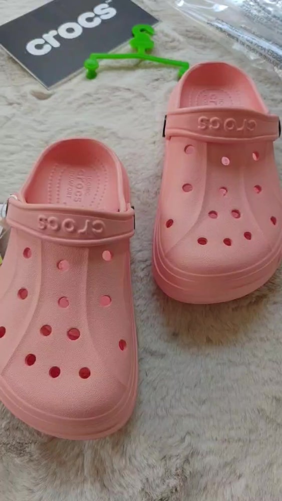 ‼‼‼CROCS ÇOCUK PUDRA PEMBE - 2