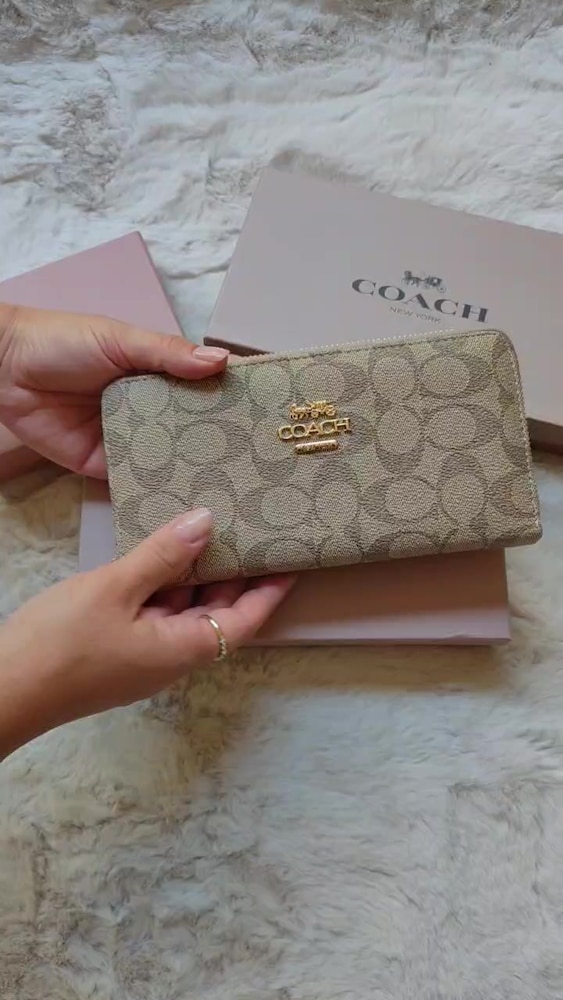 ‼‼ COACH BÜYÜK BOY FERMUARLI CÜZDAN - 2