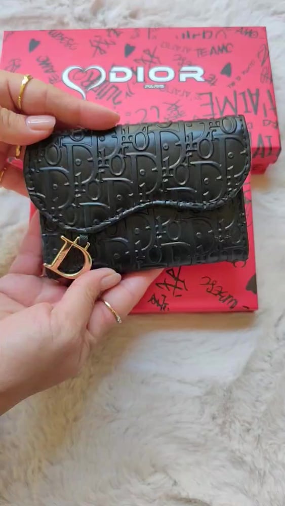 ‼‼ DIOR KÜÇÜK BOY KAPAKLI CÜZDAN - 2