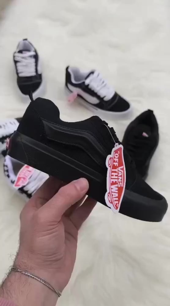 ‼VANS KNU SKOOL UNISEX SİYAH - 2