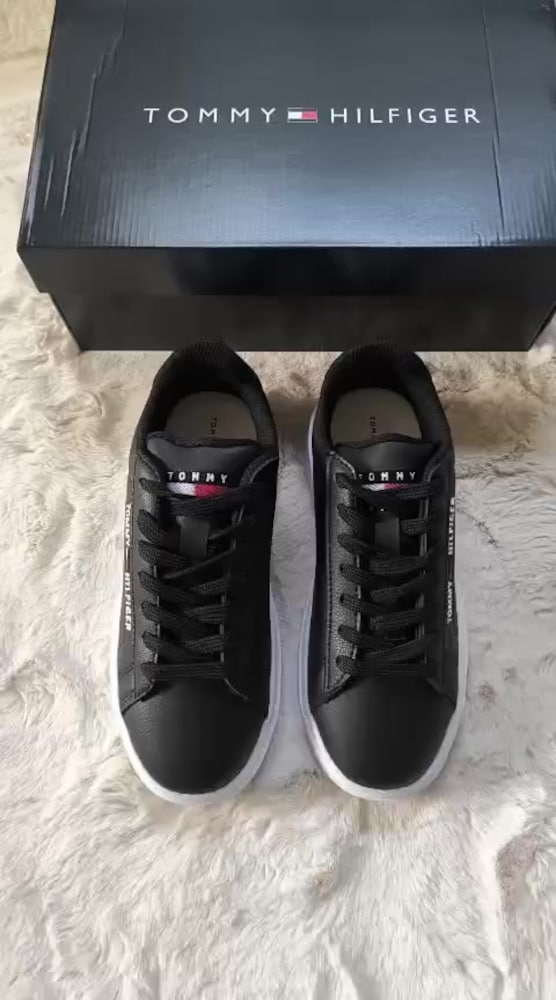 ‼‼EN ÇOK SATILAN‼TOMMY HILFIGER TH COURT KADIN SİYAH - 2
