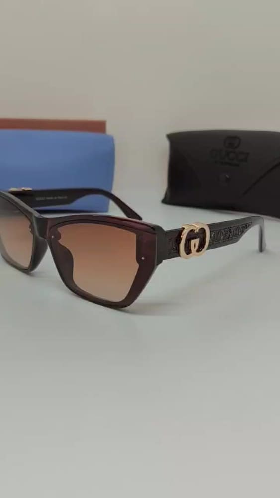 ‼‼CHANEL GÜNEŞ GÖZLÜĞÜ KAHVE CAM - 2