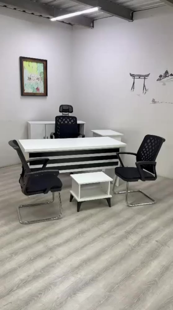 ŞOK FİYATA! 7 PARÇA OFİS MOBİLYA SET**KAPIDA ÖDEME** - 2