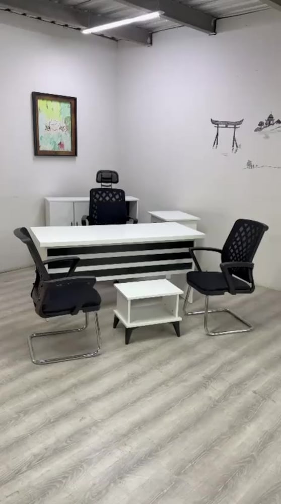 ŞOK FİYATA ! 7 PARÇA OFİS MOBİLYA SET** KAPIDA ÖDEME** - 2