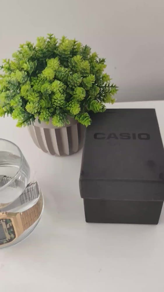 Orjinal CASIO A168WEGC Electroluminescence Saat - 2