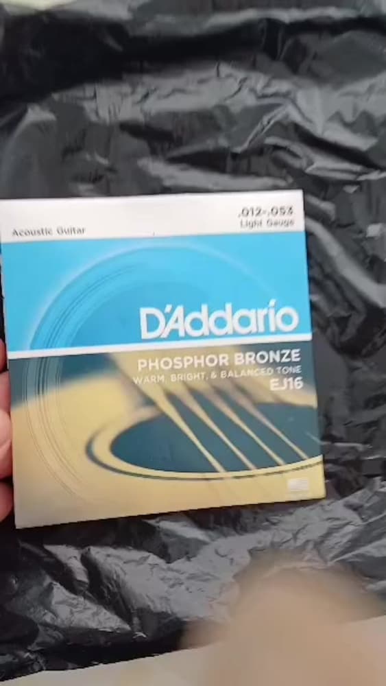 SıfırUygun Fiyatda D'Addario Fosfor Bronze Akustik Gitar Takım Telleri - 2