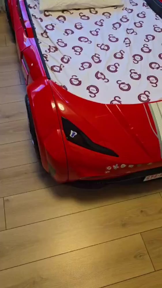 Çilek Mobilya Çocuk GTE araba yatak - 2