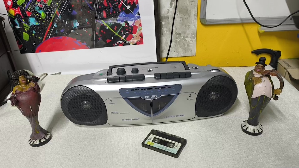 Philips AW7150 Çift Kasetli Teyp & FM Radyo - 2
