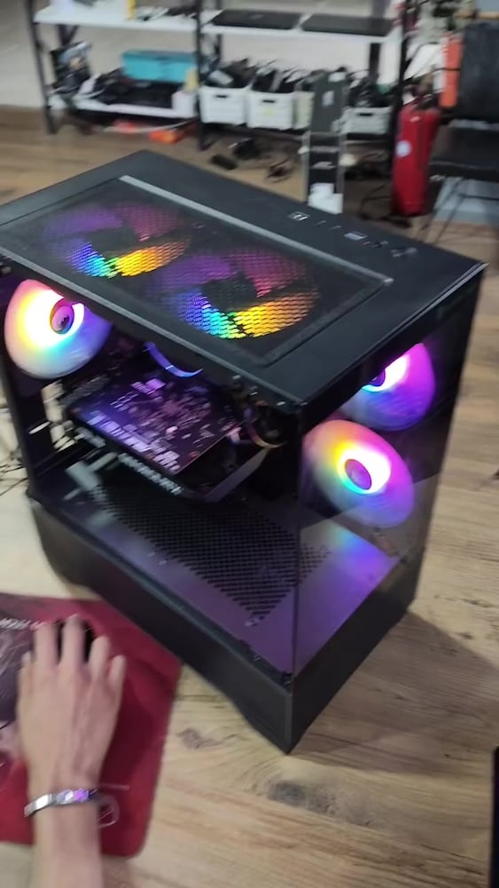 RTX 3050 i3 13100F 16GB RAM 512 M2SSD 600W OYUNCU KASASI - 2