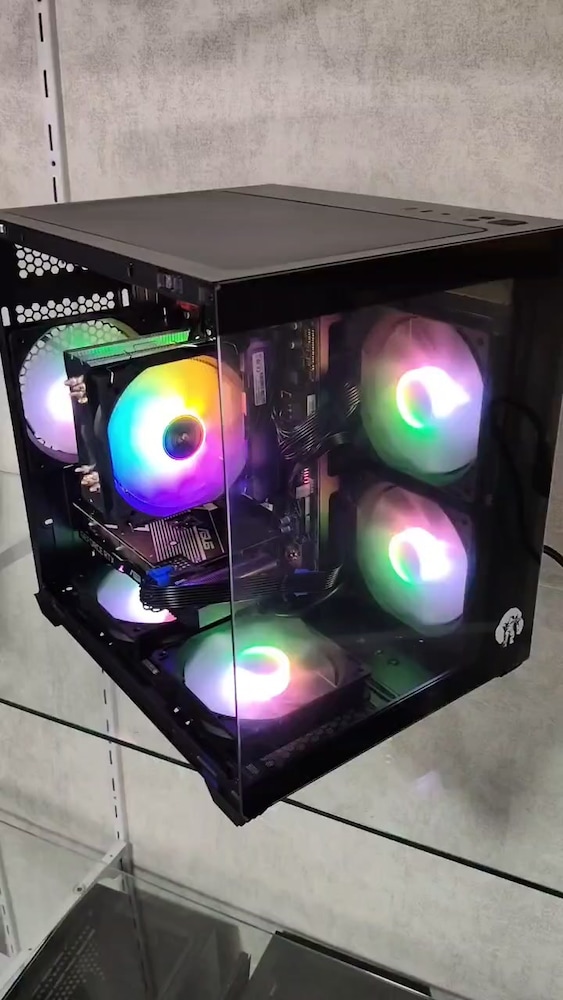 12GB RTX 3060 RYZEN 5500 16GB RAM 512 M2SSD 600W AKVARYUM KASA - 2