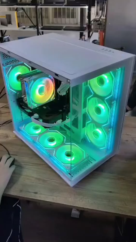 RTX 5060 RYZEN5 7500F 16GB DDR5 RAM 1TB M2SSD 600W AKVARYUM OYUNCU KAS - 2