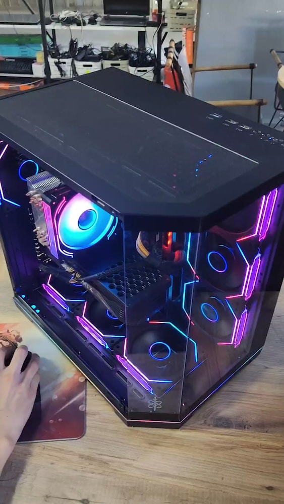 RTX 3070 RYZEN 5 5600 16GB RAM 500GB M2SSD 800W AKVARYUM KASA - 2