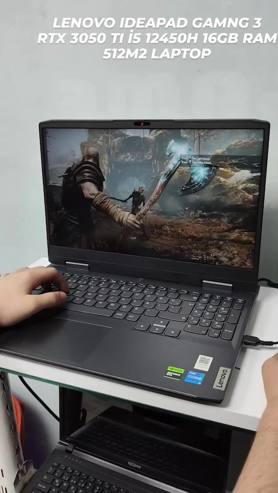 LENOVO IDEAPAD GAMING 3 RTX 3050 TI İ5 12450H 16GB RAM 512M2 LAPTOP - 2