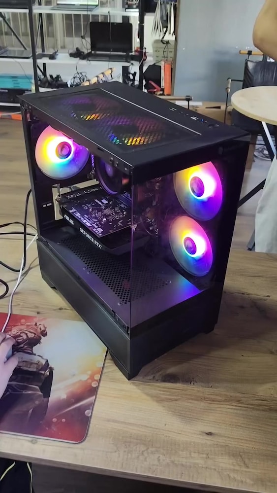 RTX 3050 RYZEN5 5500 16GB RAM 500GB M2SSD 500W AKVARYUM OYUNCU - 2