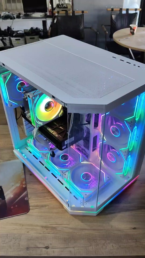 RTX 5060 İ5 14400F 16GB RAM 1TB M2SSD 600W AKVARYUM OYUNCU KASASI - 2