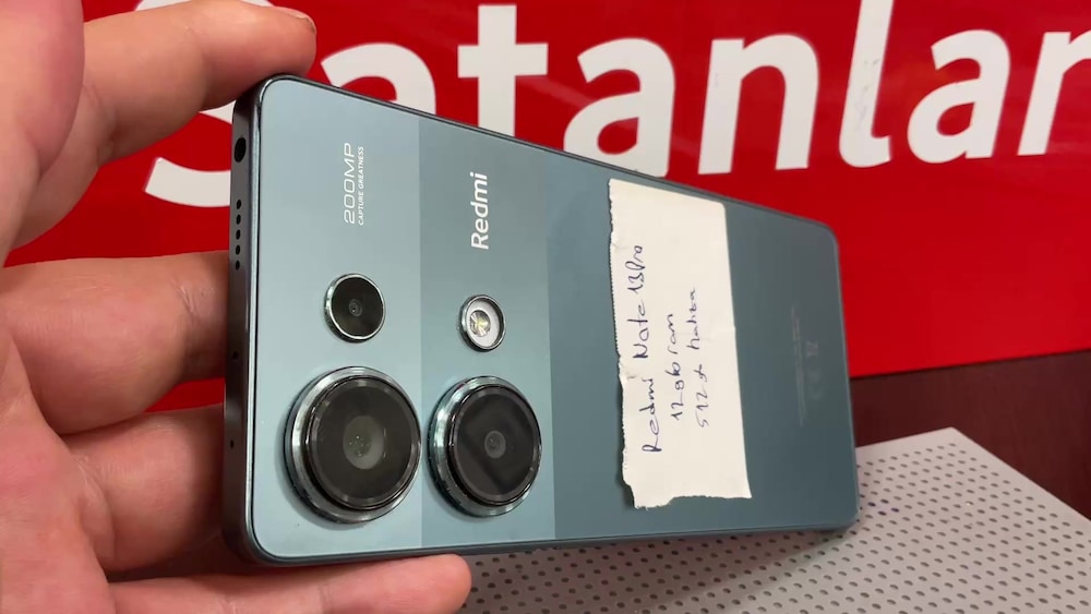 resmi Note 13 pro 12gb tam 512gb hafıza - 2