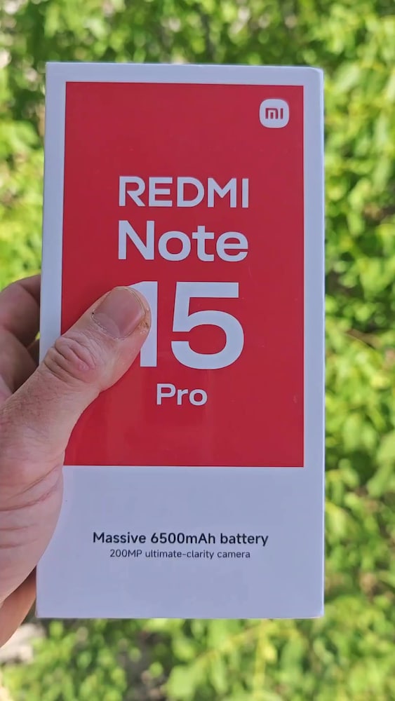 redmi Note 15 Pro sıfır kapalı kutu 256 GB 6500 batarya 200 kamera.. - 2