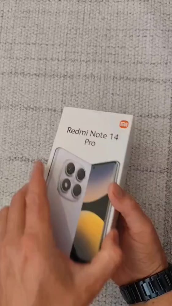 redmi Note 14 Pro 5G sıfır cihaz full kutulu - 2