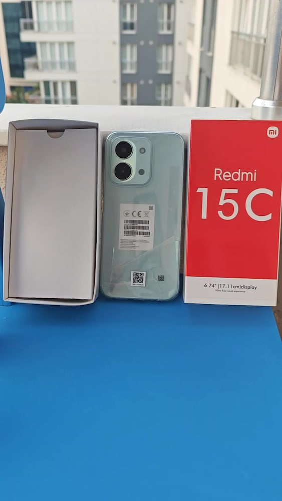 xioami redmi 15c NFC'Lİ sıfır cihaz 6000 amper batarya global ucuz - 2