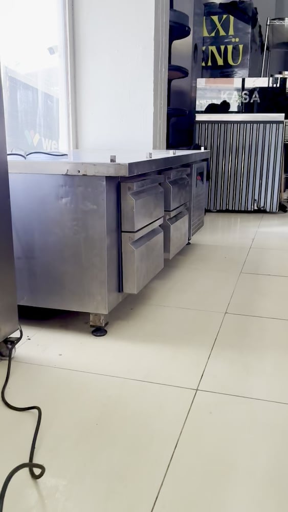 Cihaz Altı Dört Çekmeceli Paslanmaz Soğutucu Dolap 160x80x60 - 2