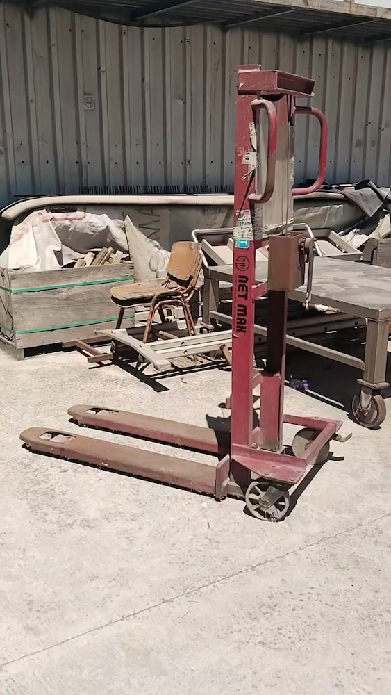 Netlift Manuel İstif Makinesi, Mekanik Forklift (Açıklamayı oku) - 2