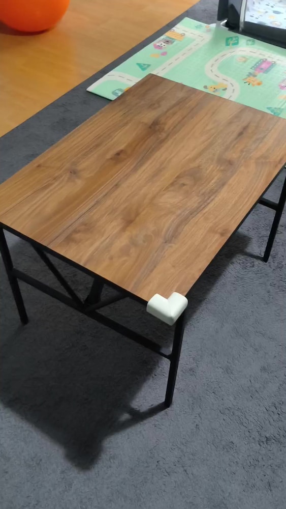 Ahşap Desenli Orta Sehpa - 2